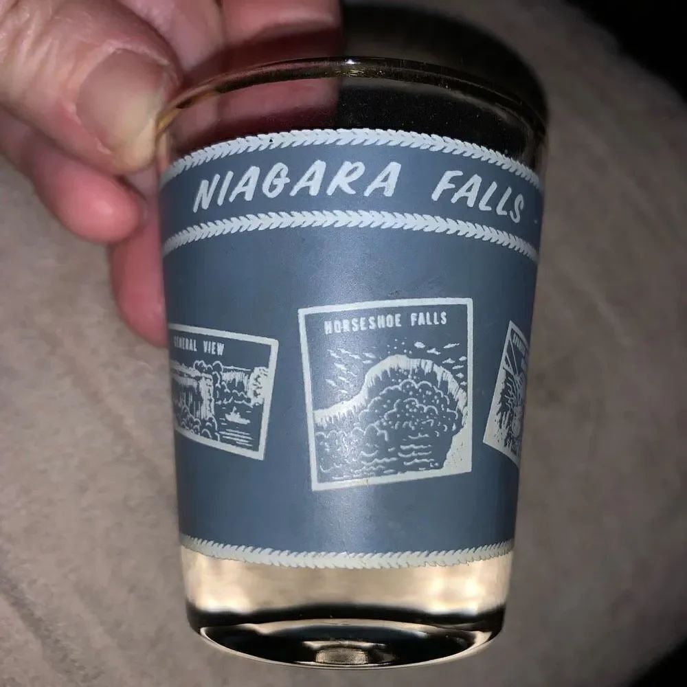 Niagara Falls Canada Shot Glass Barware Man Cave